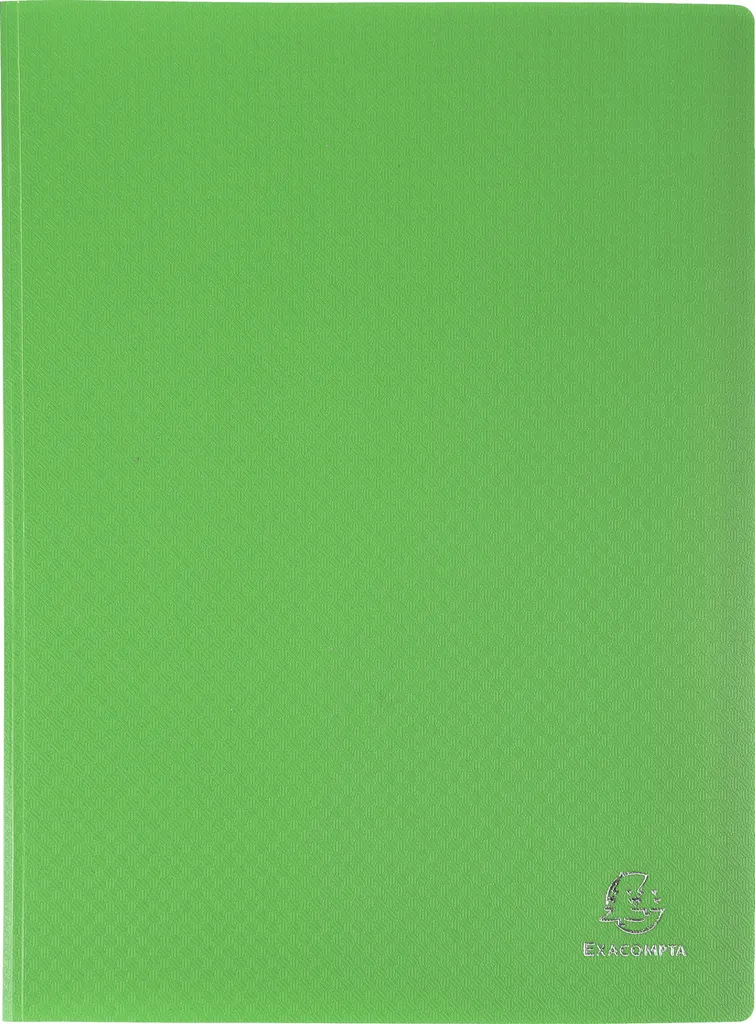 Protège-documents A4 anti-taches 160 vues Vert Clair Pack de 8 Exacompta