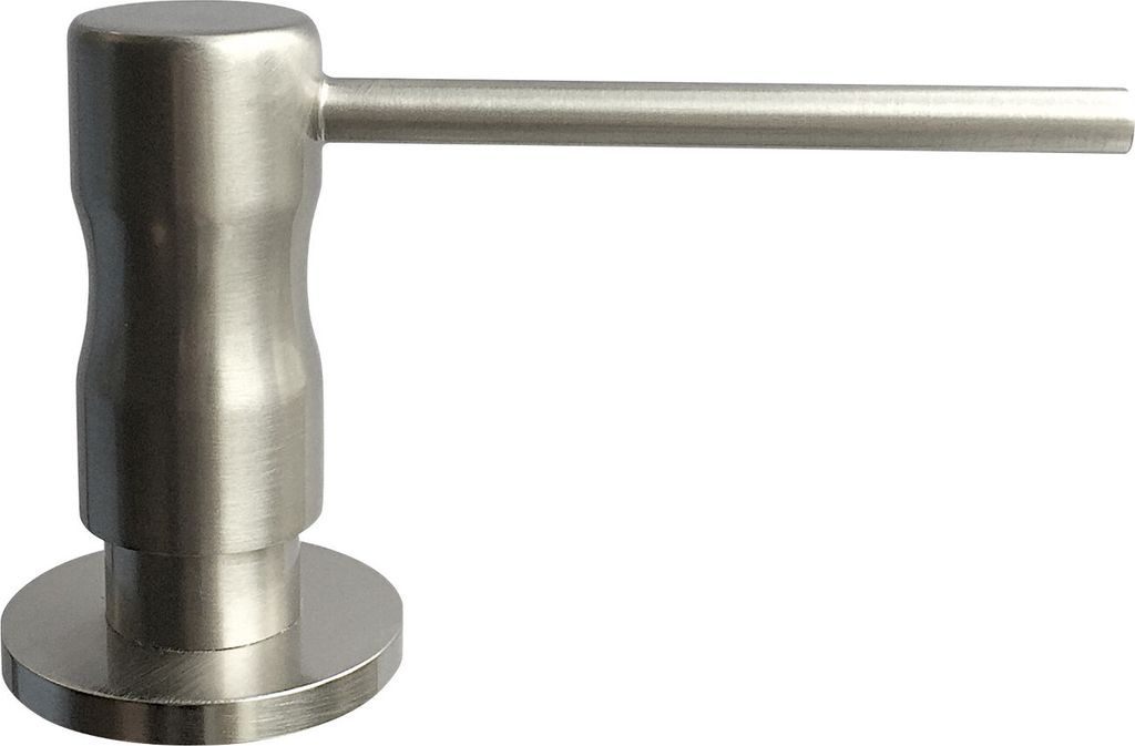 KeraDomo Spülmittelspender SLIM in EDELSTAHLFINISH / Dispenser / Systemceram