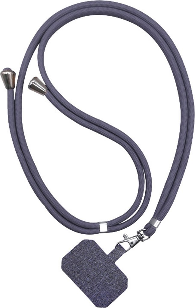 Telefon Lanyard Card Universal einstellbare abnehmbare Mobiltelefone Lanyard -Kartendichtung Austausch für Outdoor-Dunkelgrau