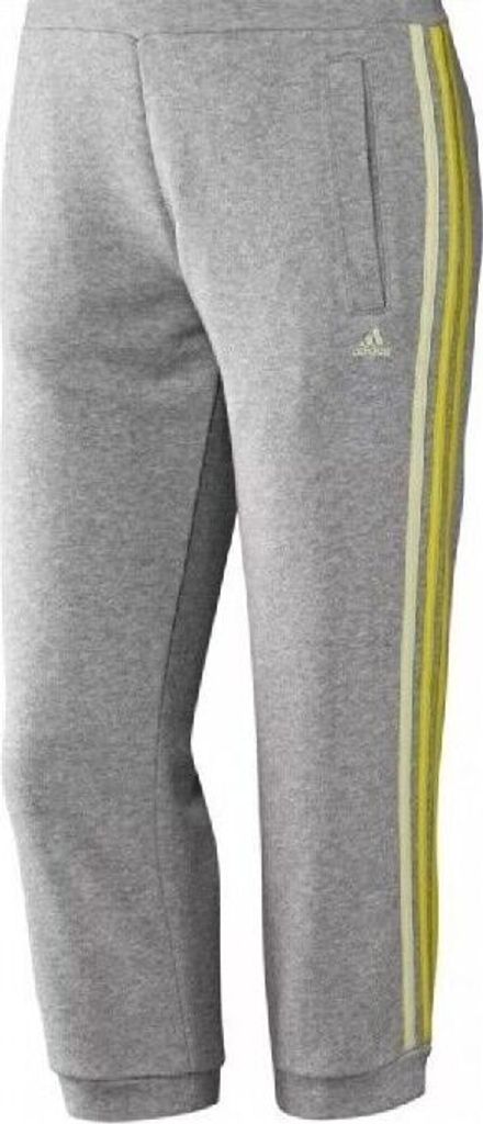 Adidas Damen Capri Hose 3/4 ESS 3S Seas Cap Trackpant, Z32335 , Grau ,XXS , Neu