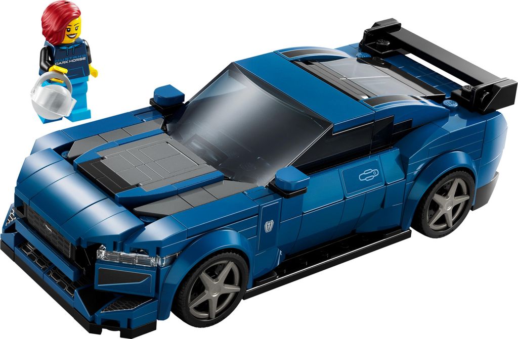 Ford Mustang Dark Horse Sportwagen - Speed Champions LEGO Productafbeelding 