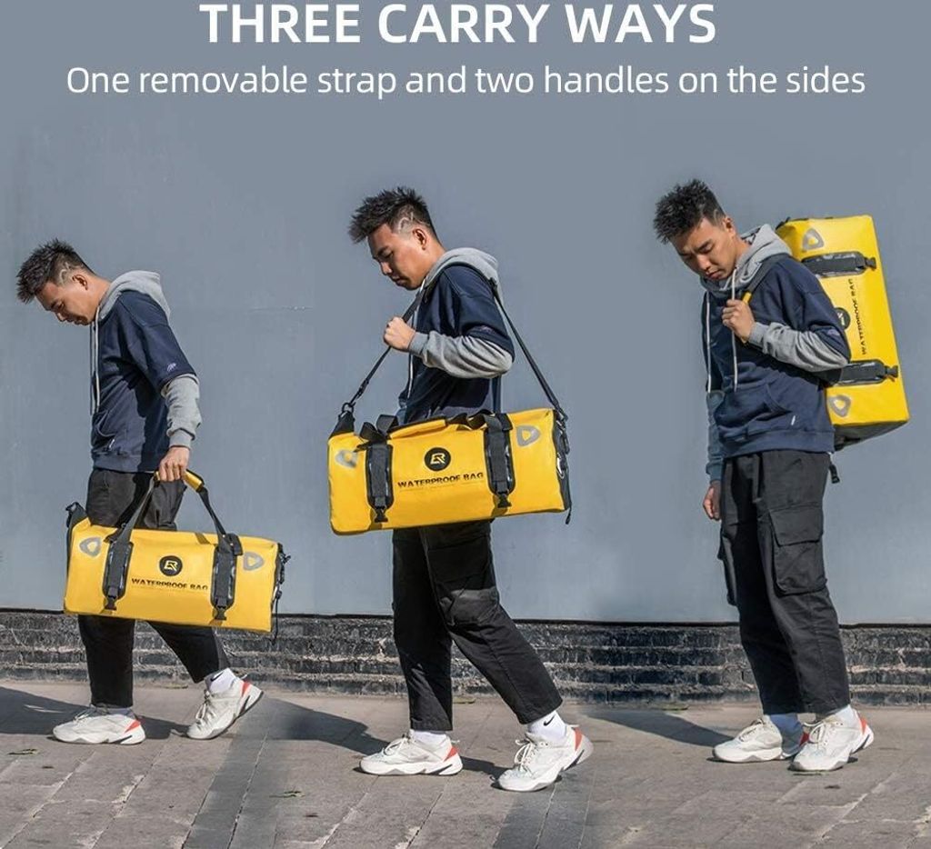 ROCKBROS Motorradtasche 20L/40L/55L - 100% Wasserdicht, Perfekt Für Roadtrips & Camping