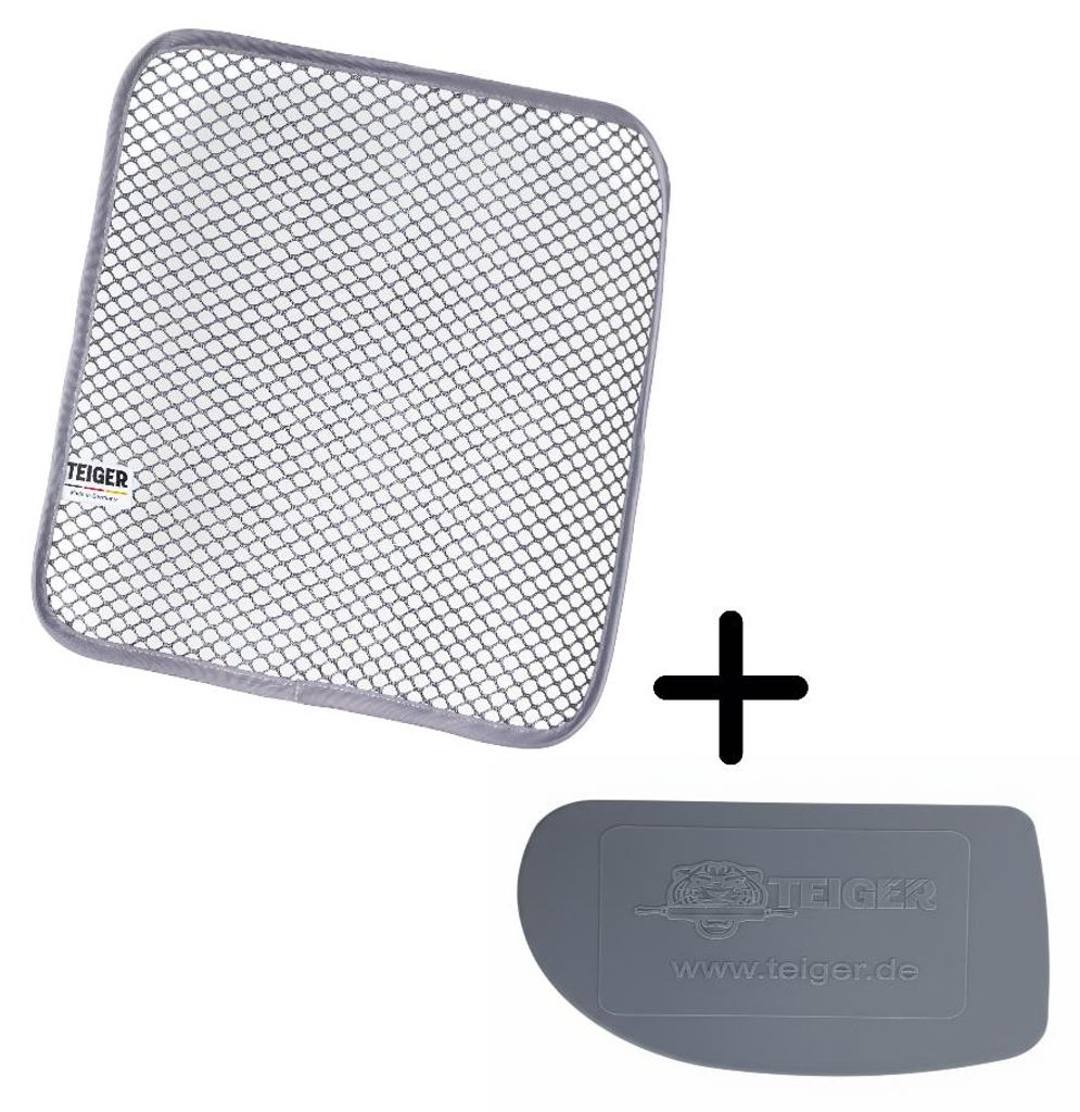 Teiger® Teigreinigungstuch + Teigschaber – Bundle Single Produktbild 