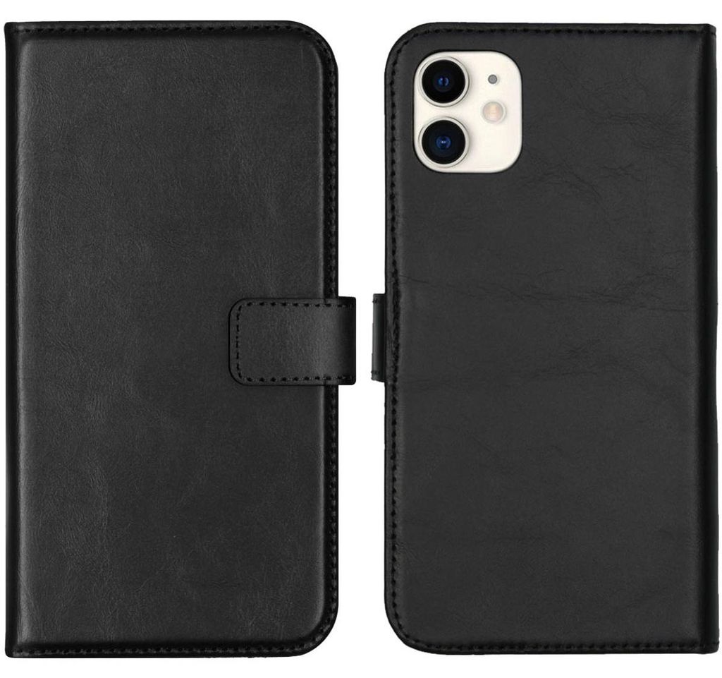 Funda de Cuero Auténtico tipo Libro para Apple iPhone 11 - Imagen del producto 