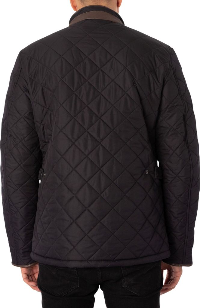 Barbour Powell Steppjacke, Blau 3XL Produktbild 3