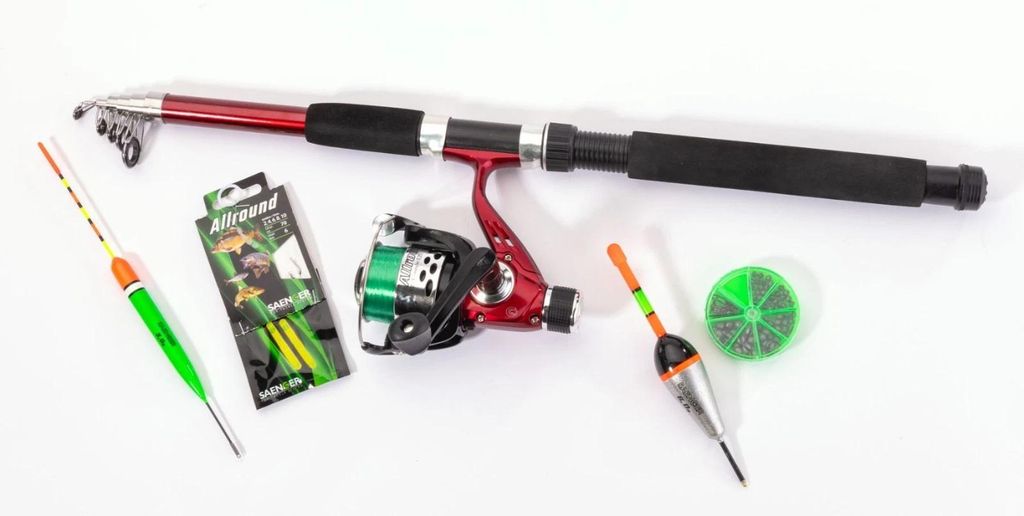 Sänger Rute 240 cm / 20 - 45 g Rolle+ Schnur 135 m / 0 Travel Set Allround