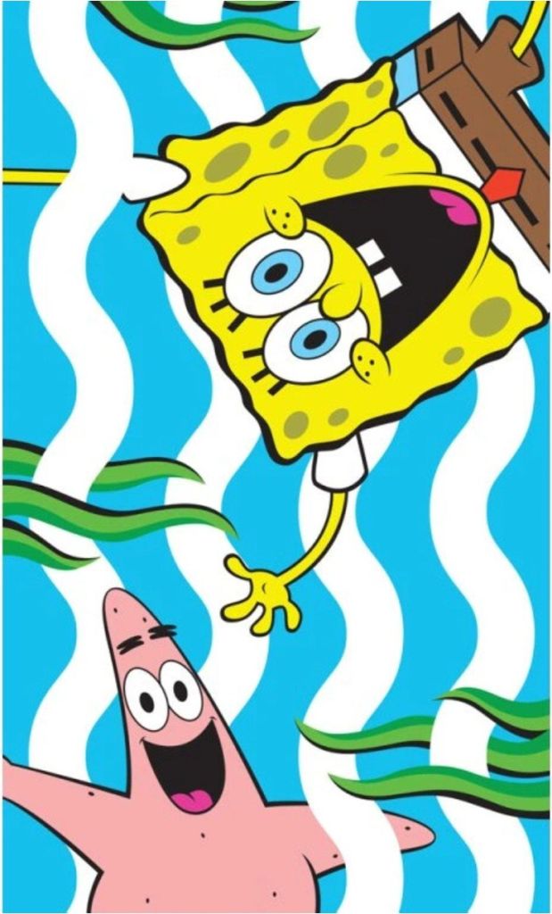 Detská osuška Sponge Bob Fun in the Sea 30x50 cm Obrázok produktu 