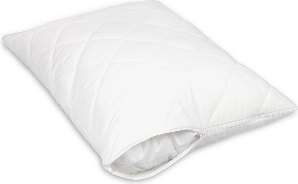 Kissenhülle / Schonbezug für Kopfkissen, gesteppt, 60x80 Produktbild 
