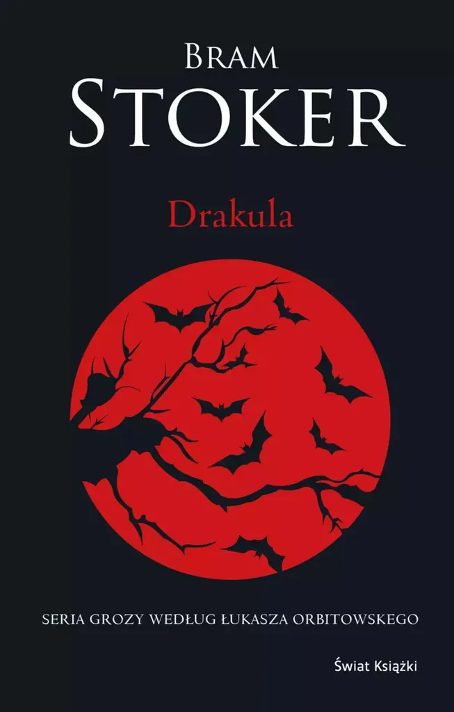 Livre Drakula Bram Stoker édition polonaise pour lecteurs passionnés
