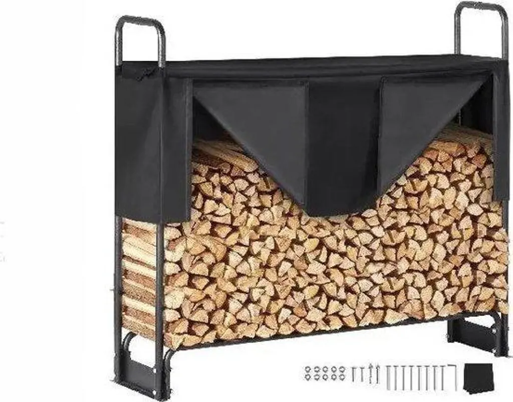 Coffre bois pour rangement terrasse et balcon étanche 132 x 36 x 117 cm