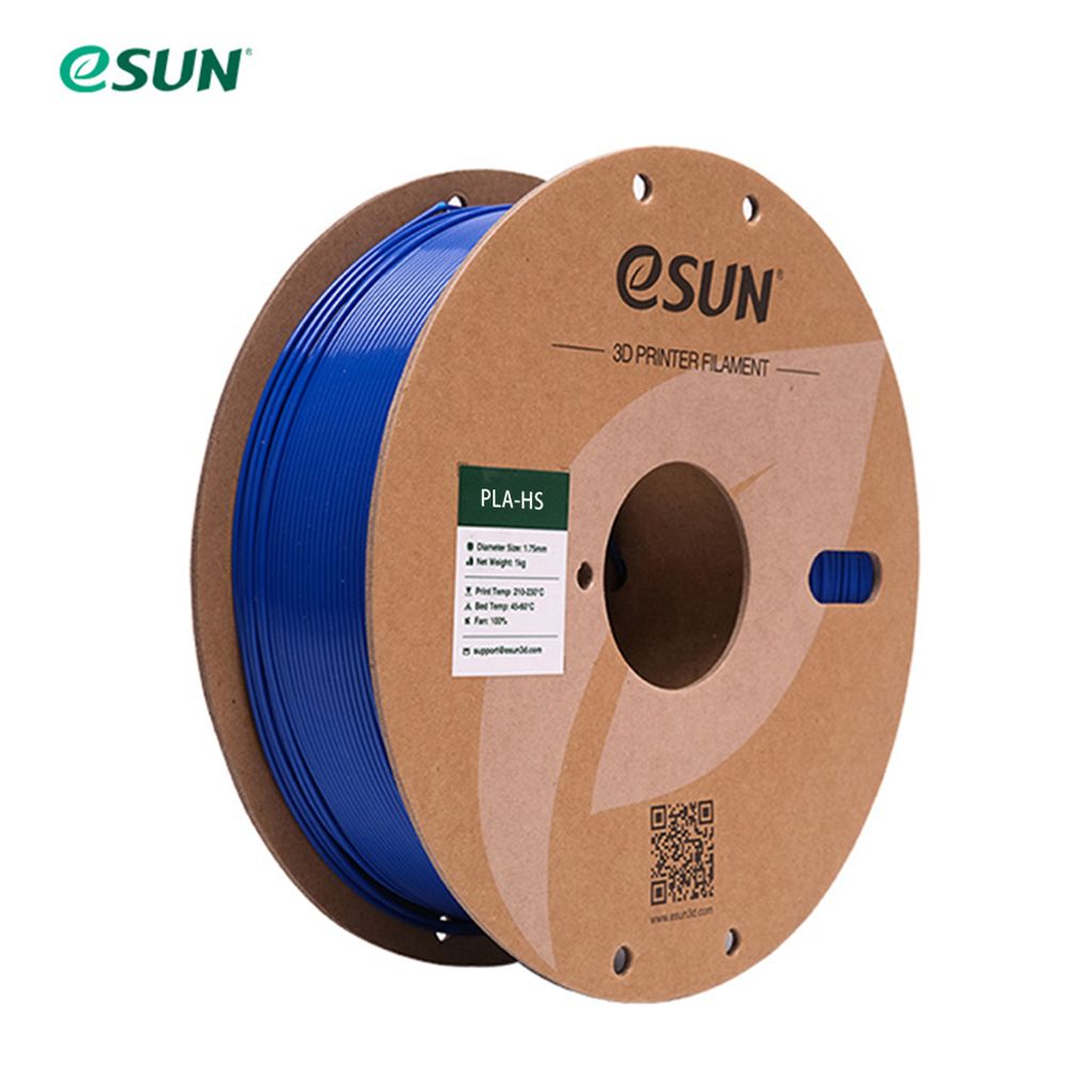 eSUN PLA-Filament fuer 3D-Drucker, hohe Druckgeschwindigkeit, PLA-3D-Drucker-Filament, 1,75 mm, 1 kg Spule, verbessertes PLA-3D-Schnelldruckmaterial
