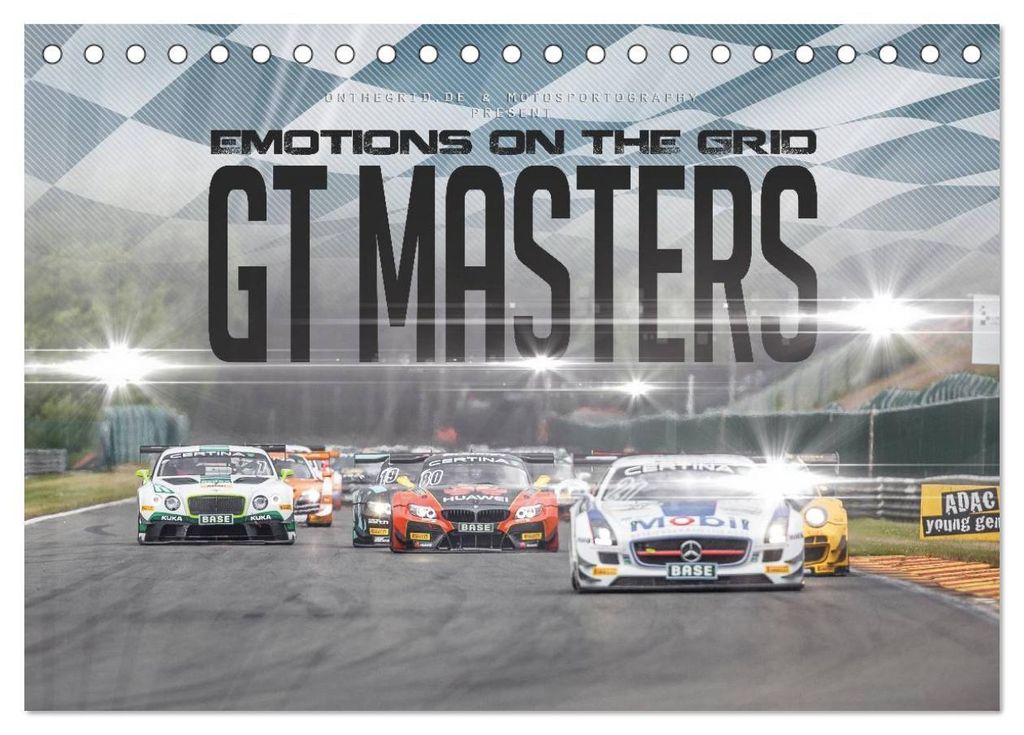 EMOTIONS ON THE GRID - GT Masters (Tischkalender 2027 DIN A5 quer), CALVENDO Monatskalender