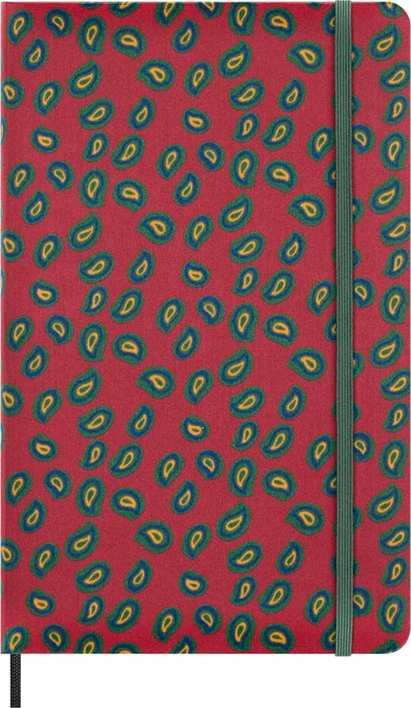 Taccuino Moleskine Seta Bordeaux 21x13 - Mantero Silk Collection