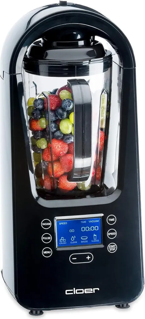 Cloer 6980 Vacuum Blender 800W - Frullatore Professionale con Funzione Ghiaccio