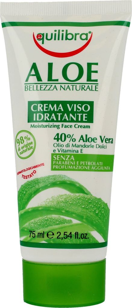 Equilibra Aloe Crème apaisante et hydratante pour le visage Image du produit 