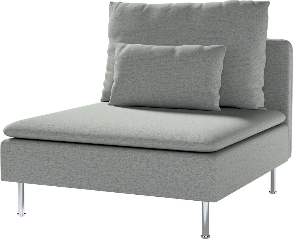 Dekoria Bezug für Söderhamn Sitzelement 1, blau, Bezug für Sitzelement 1