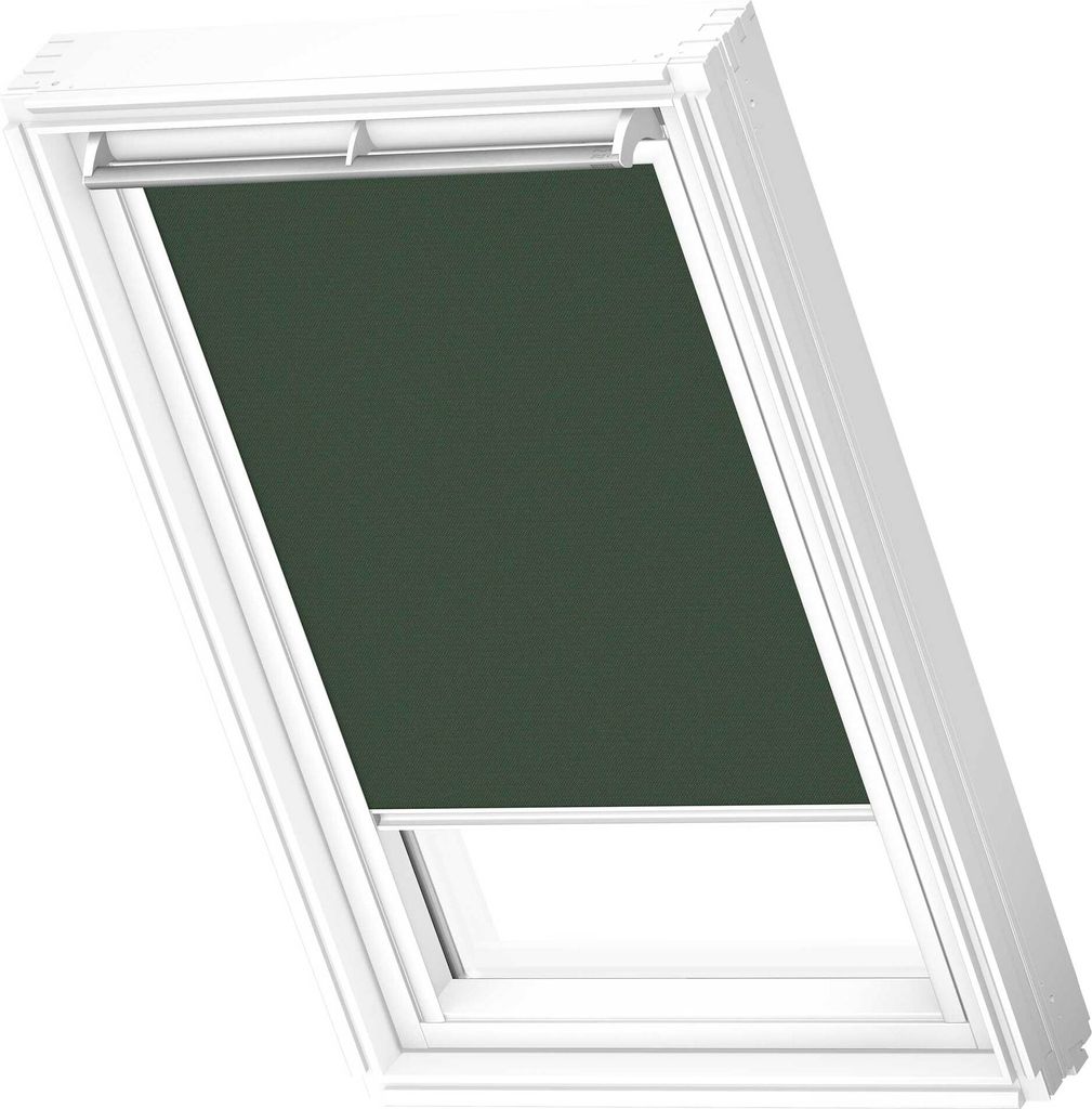 VELUX Original Nature Collection Dachfenster Verdunkelungsrollo, P08, Forest, mit weißer Führungsschiene