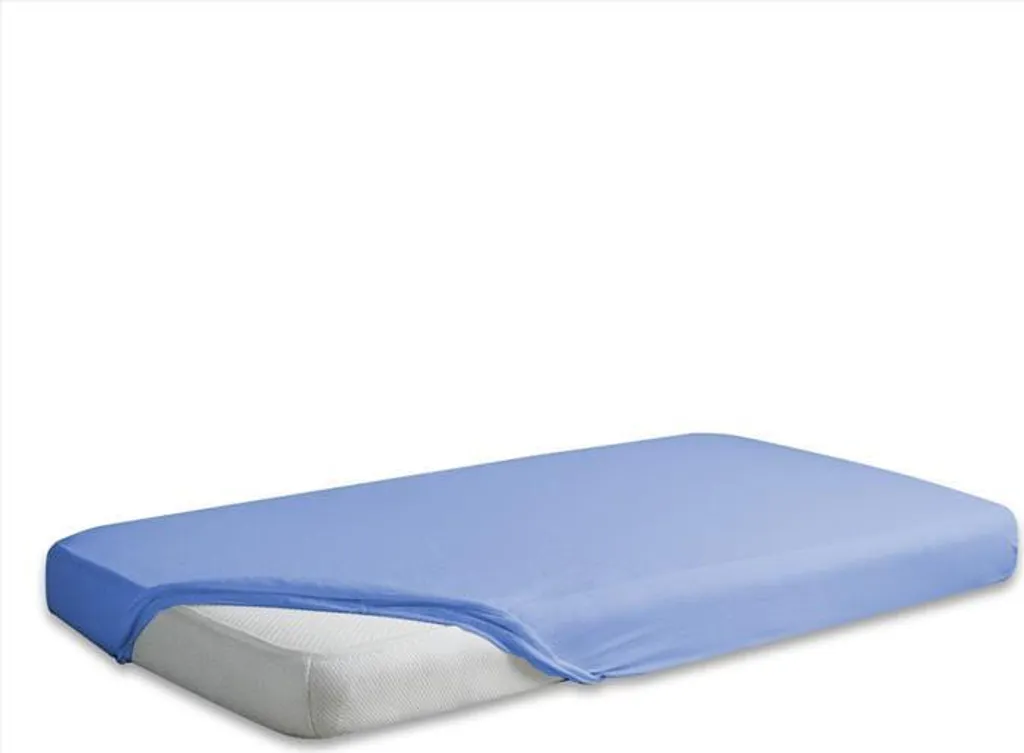 Lenzuolo Singolo Jersey Blu 90x200 Premium - Comfort Termoregolatore