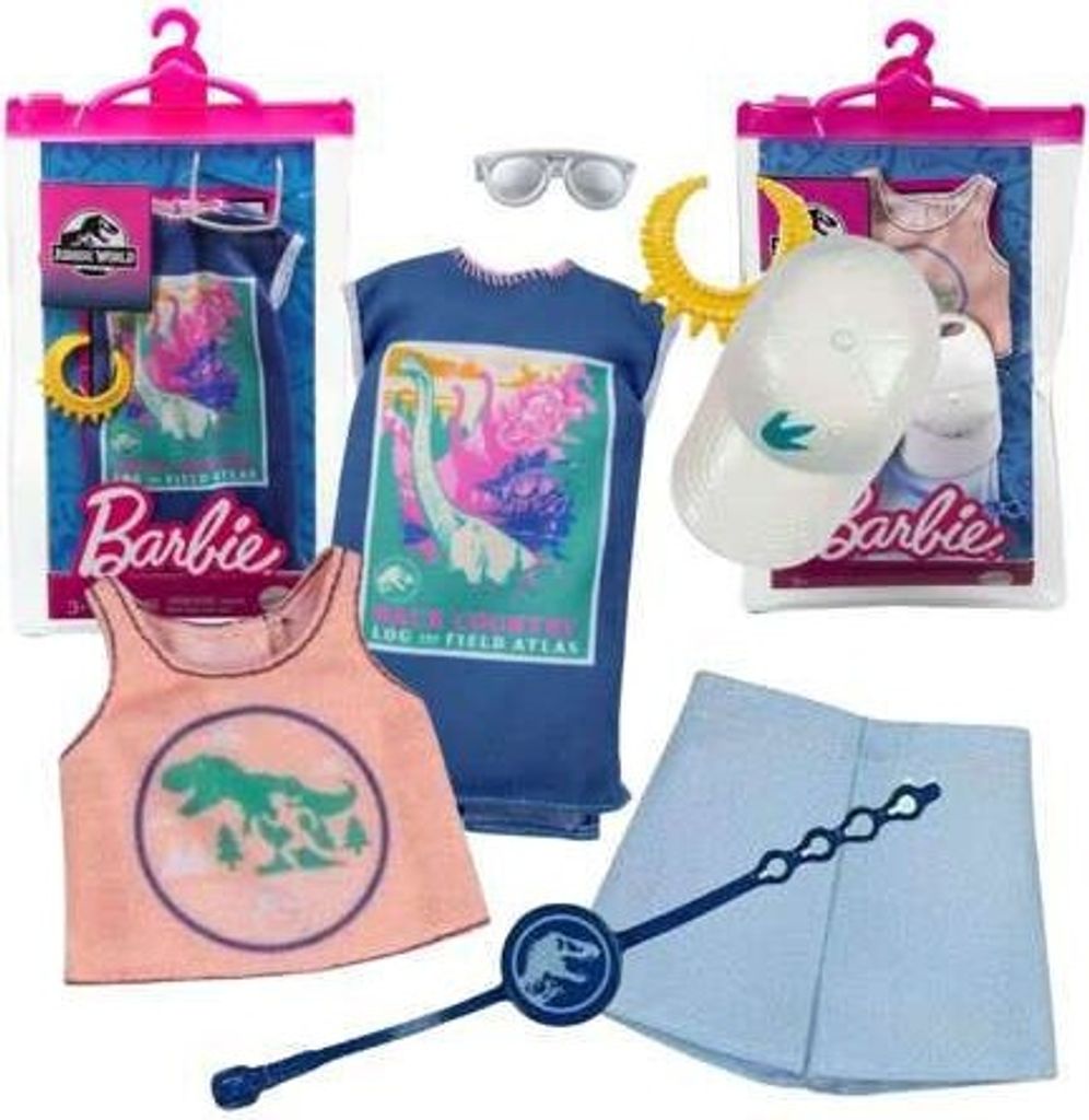 Barbie Ubranka Kompletna stylizacja GWF05 mix