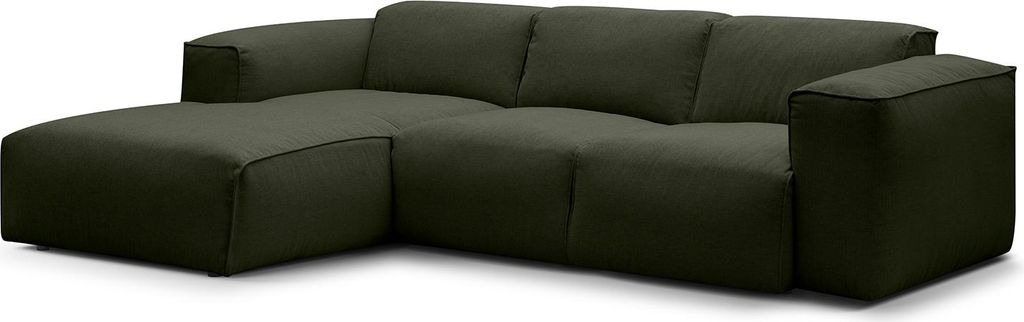 3-SITZER ECKSOFA mit Longchair
