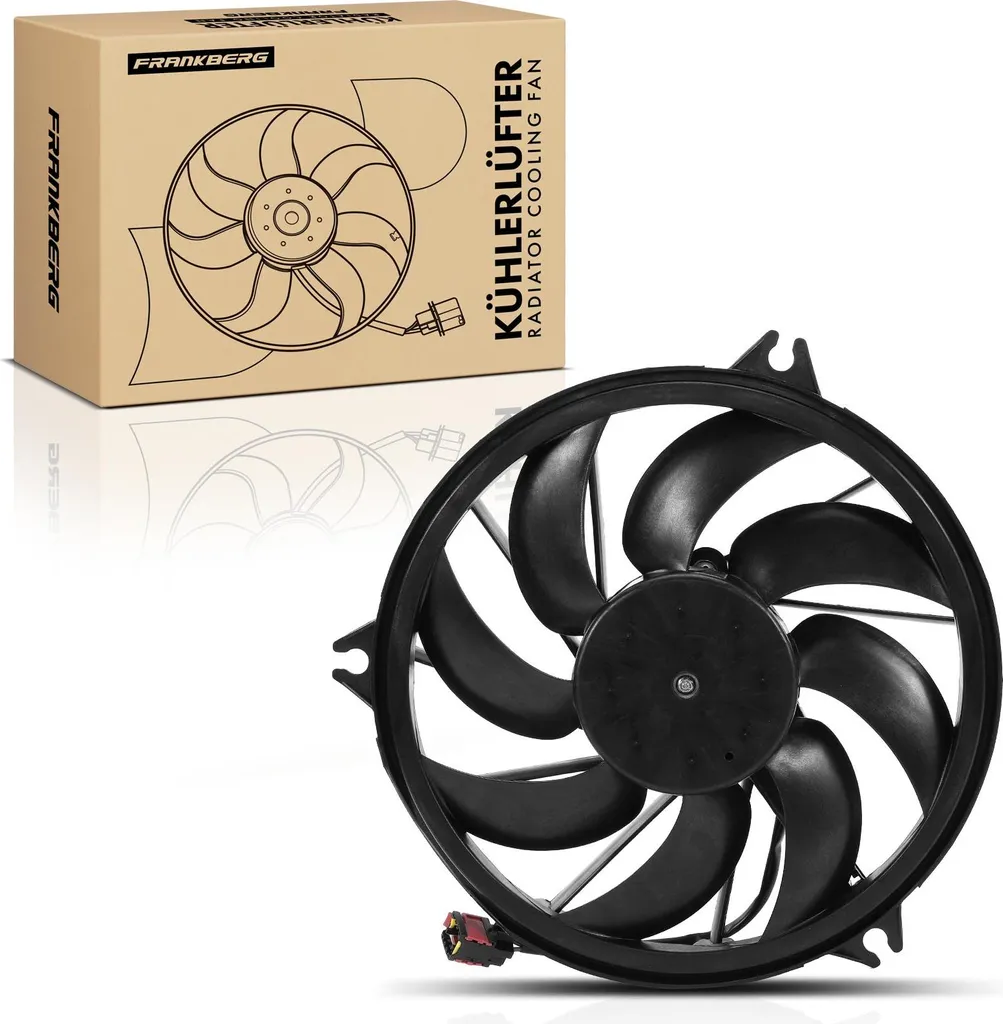Réparer surchauffe Peugeot 206 CC SW 1.4L - Ventilateur complet 98-08