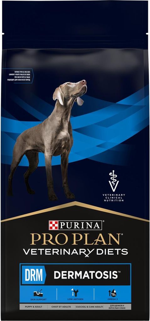 Purina VETERINARY DIETS Canine DRM Dermatosis, Dorosły, Zdjęcie produktu 