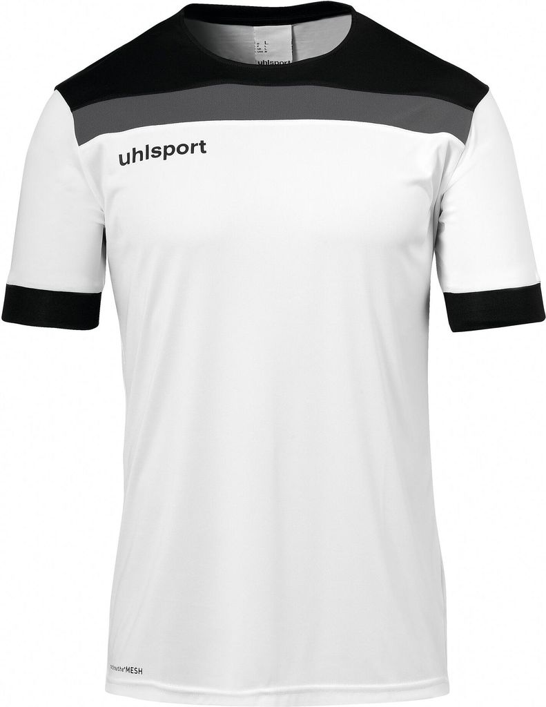 Uhlsport Offense 23 Trikot Kurzarm Kinder - Weiß / Schwarz / Anthrazit