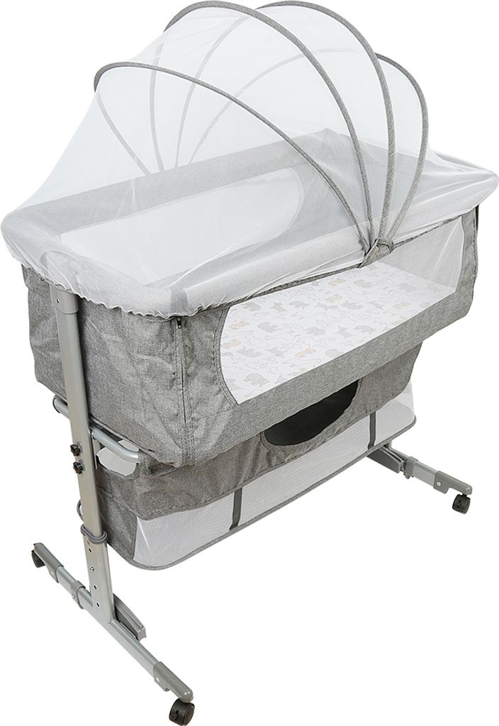Berceau Lit d'appoint Lit d'enfant avec moustiquaire et Image du produit 