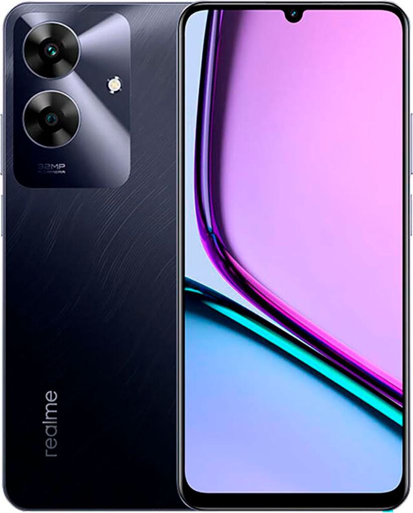 スマートフォン本体 realme Note 60 6GB+128GB Marble Black realme
