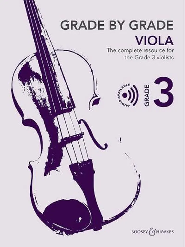 Grade by Grade Viola - Recueil de partitions alto avec CD d'accompagnement