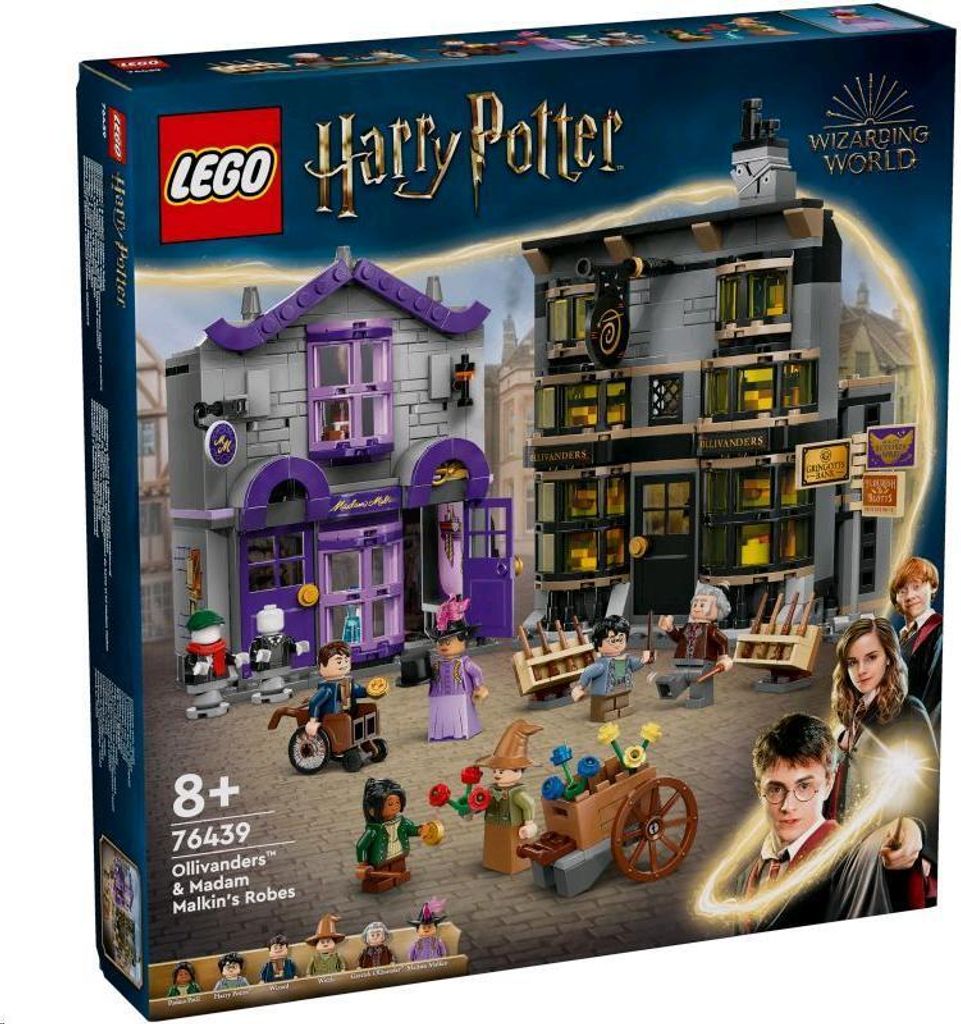 LEGO® Harry Potter™ 76439 Ollivanderův obchod a Obchod Obrázek produktu 