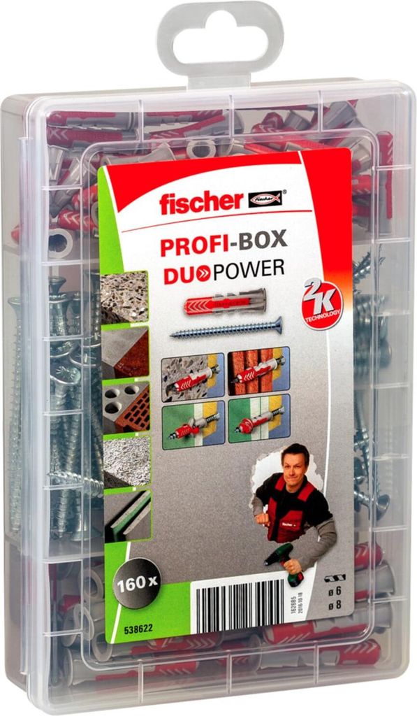 Fischer Dübelsortiment 538622 1 Set (538622) Obrázok produktu 