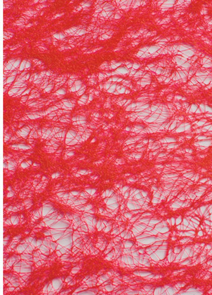 Rotes Vliesband, 60 mm breit, 10 m lang