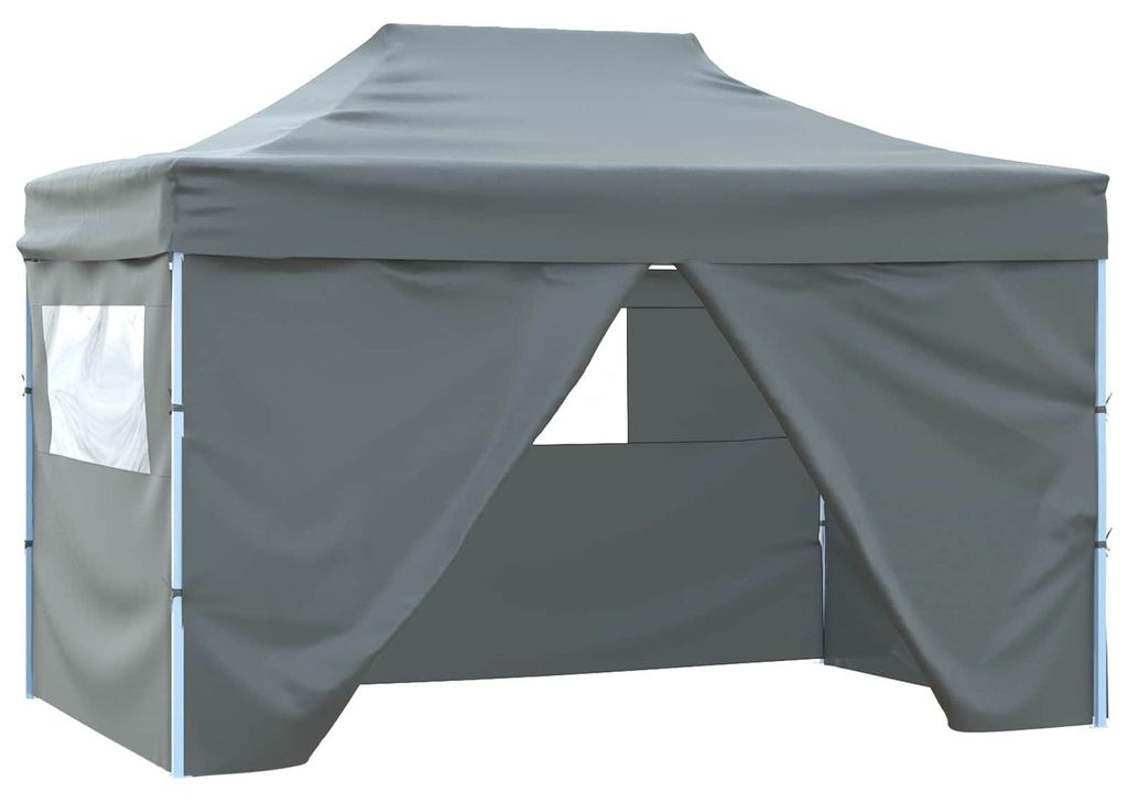 vidaXL Party-Zelt Anthrazit 291 x 431 x 315 cm Oxford-Stoff