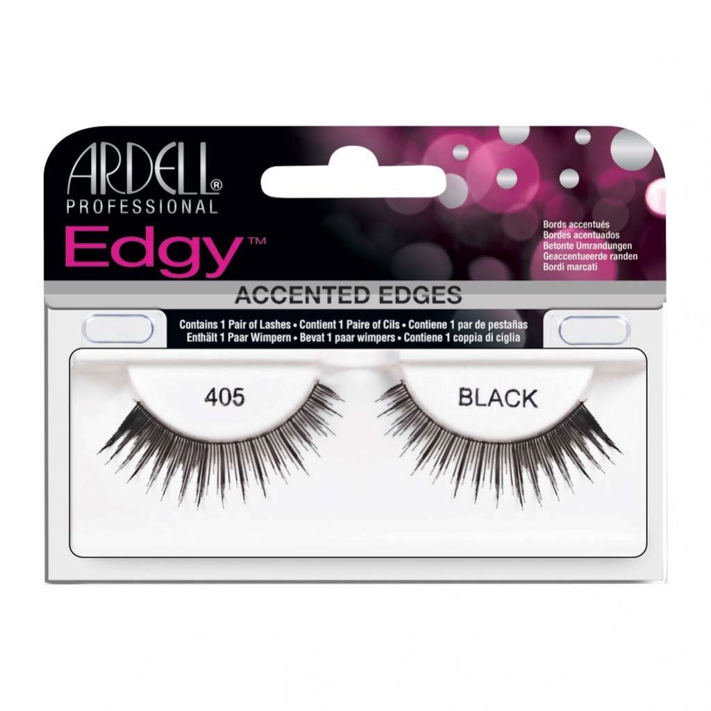 Umělé řasy Ardell Edgy č. 405 - Černé Obrázek produktu 