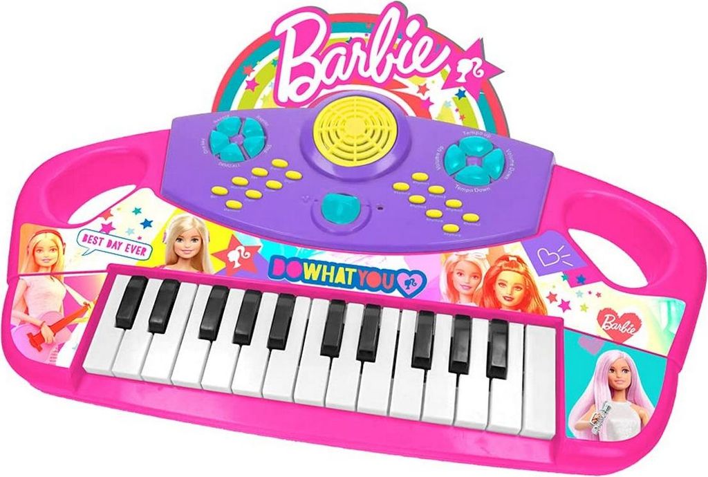 Spielzeug-Klavier Barbie Elektronisches Klavier (3 Stück)