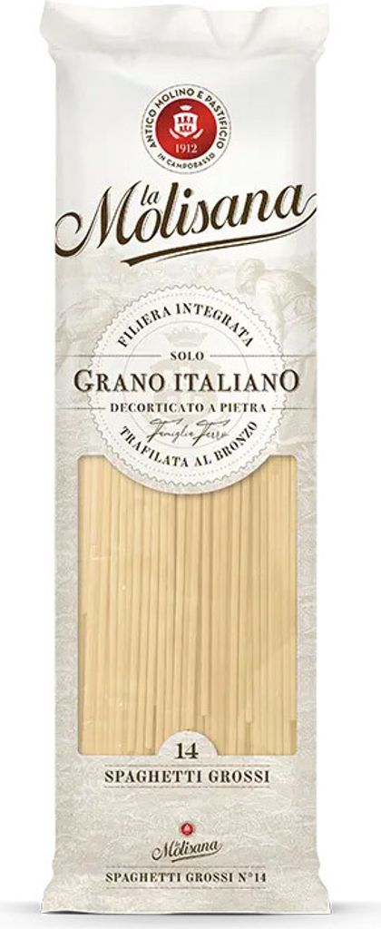 24x La Molisana Pasta - Spaghetti Grossi N.14 - 500g Produktbild 