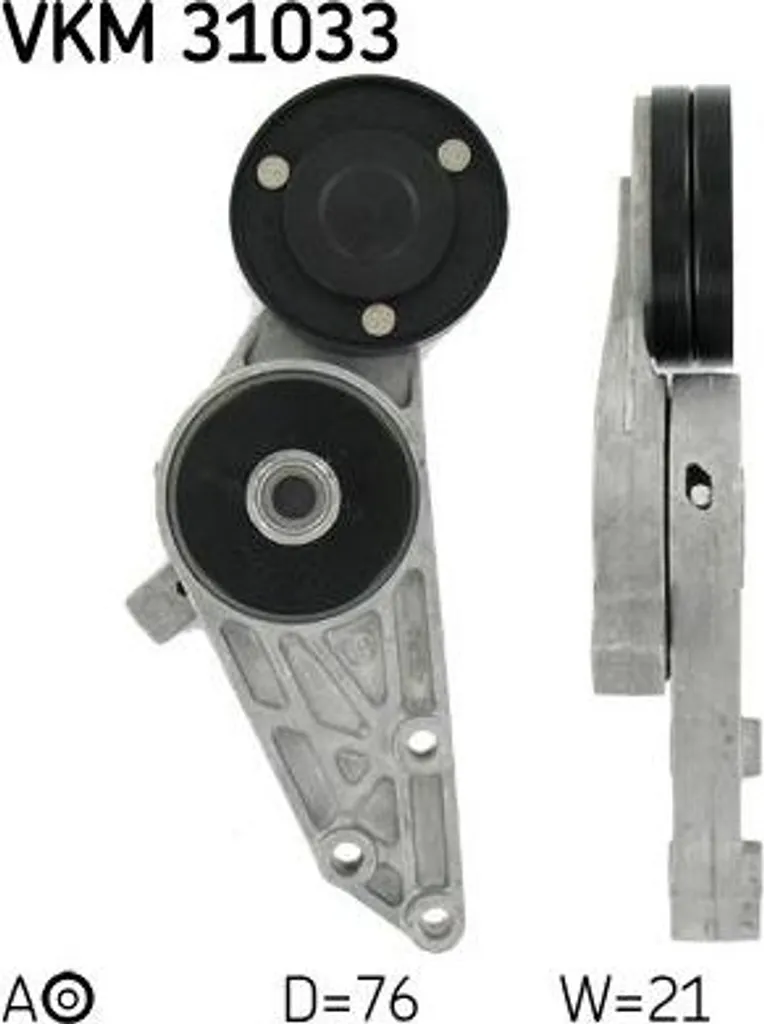 Kit Tendeur de Courroie SKF pour Maintenance Audi A4 et Passat 3B 3BG