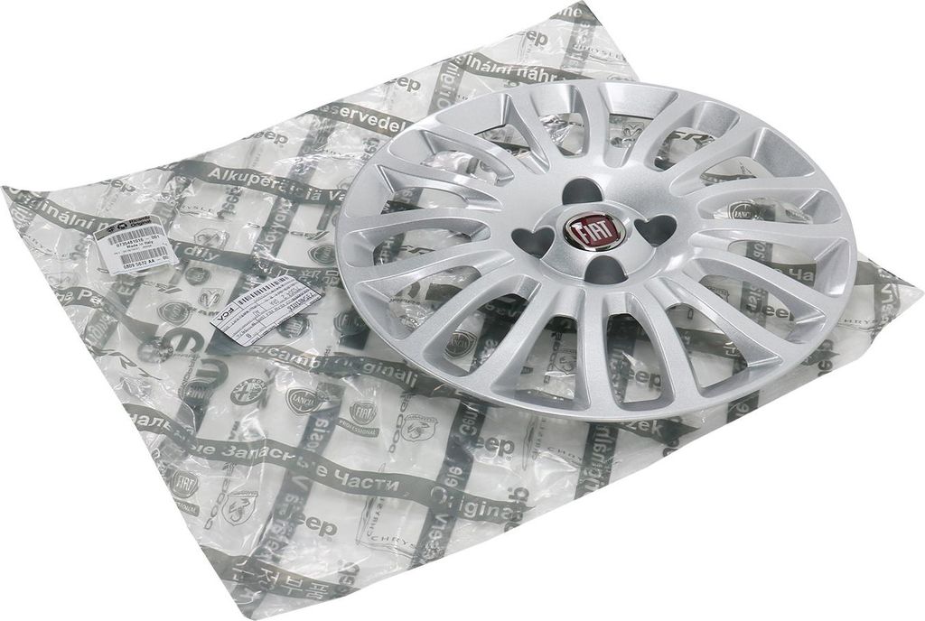 Original Fiat Radkappe Radblende 15 Zoll Silber Grande Produktbild 