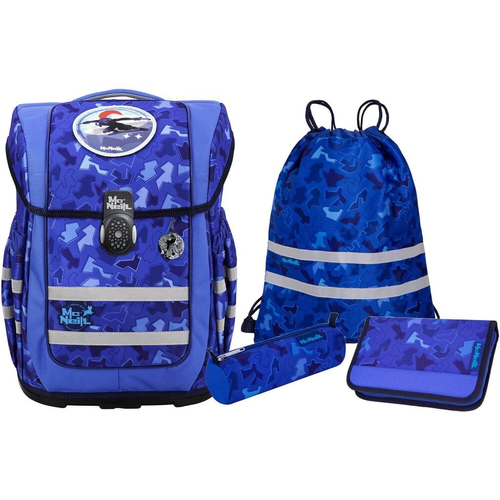 MCNeill Schulranzen-Set ERGO COMPACTO, PUZZLE 5-teilig, ab 1. Klasse