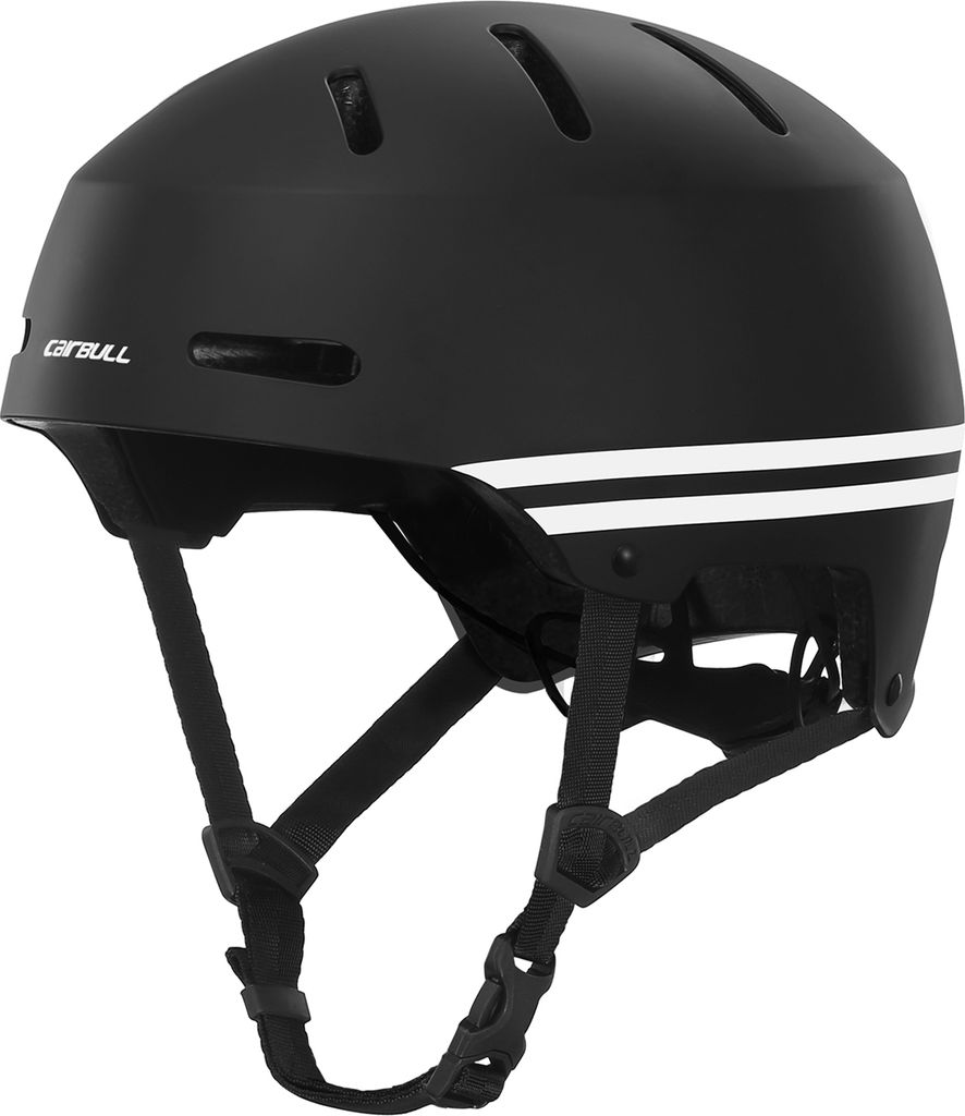 Skatehelm Rollerskatinghelm Elektrofahrradhelm RS1 Micro Fit System 12 Lüftungsschlitze Leichter ABS EPS Fahrradhelm für Männer Frauen Schwarz L...