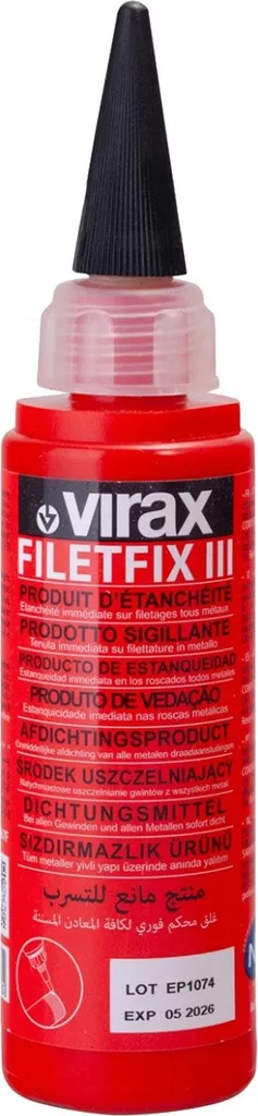 Filetfix III Virax 262672 Étanchéité Haute Résistance Gaz et Eau Potable
