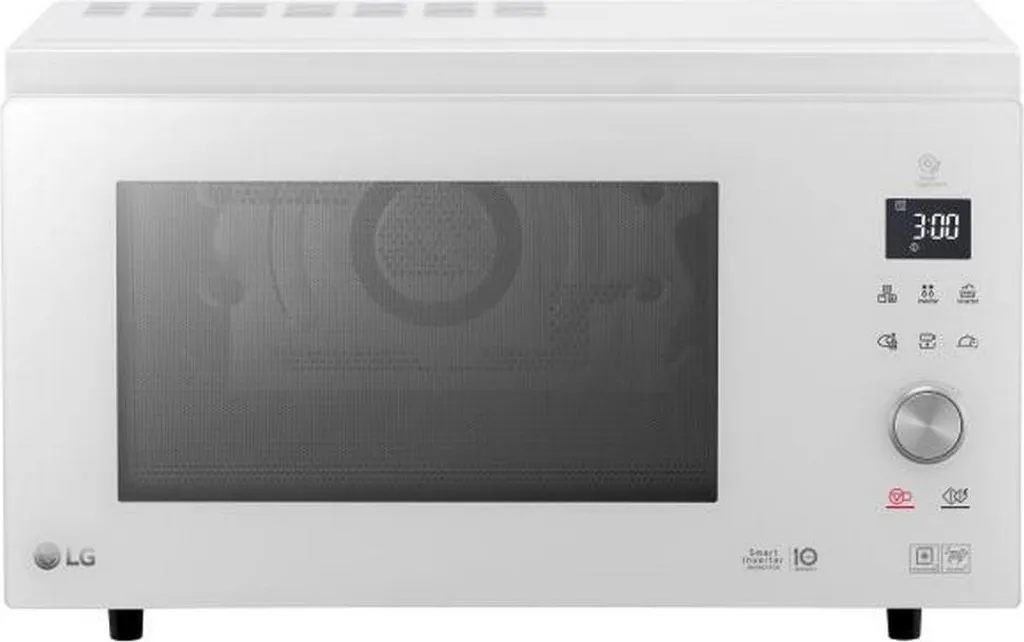 Micro-ondes LG 39L Smart Inverter Blanc - Cuisson Rapide Lightwave