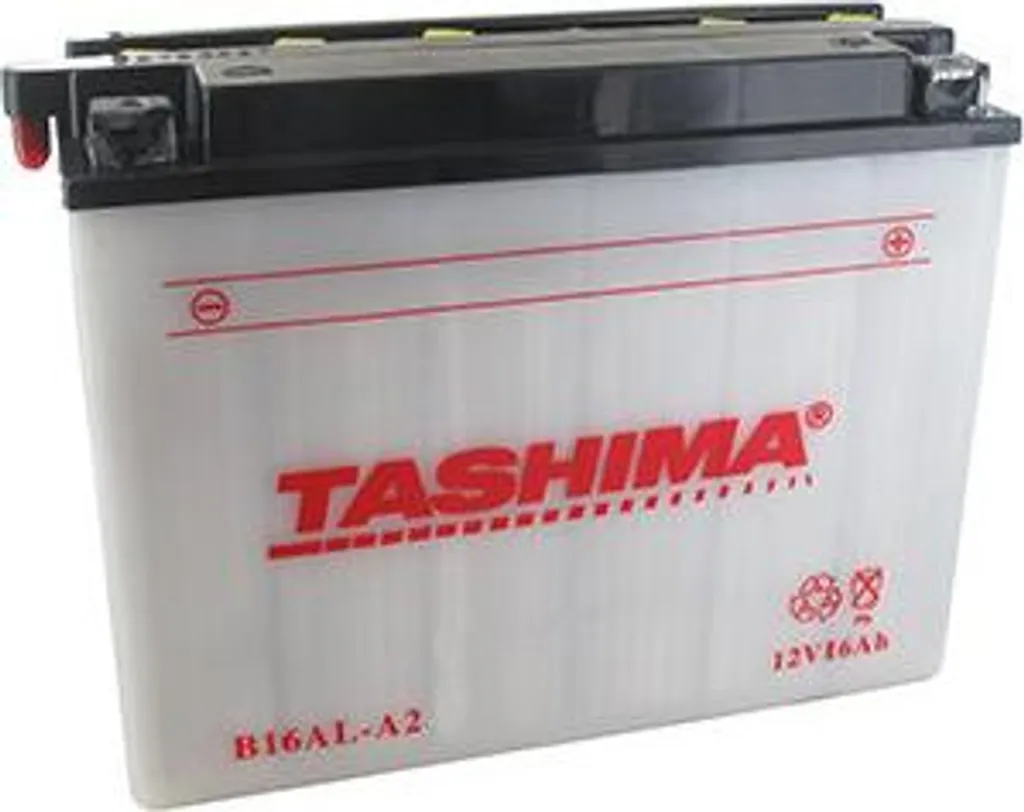 Batterie Tashima 12V 16Ah pour Démarrage Moto et Motoneige en Hiver