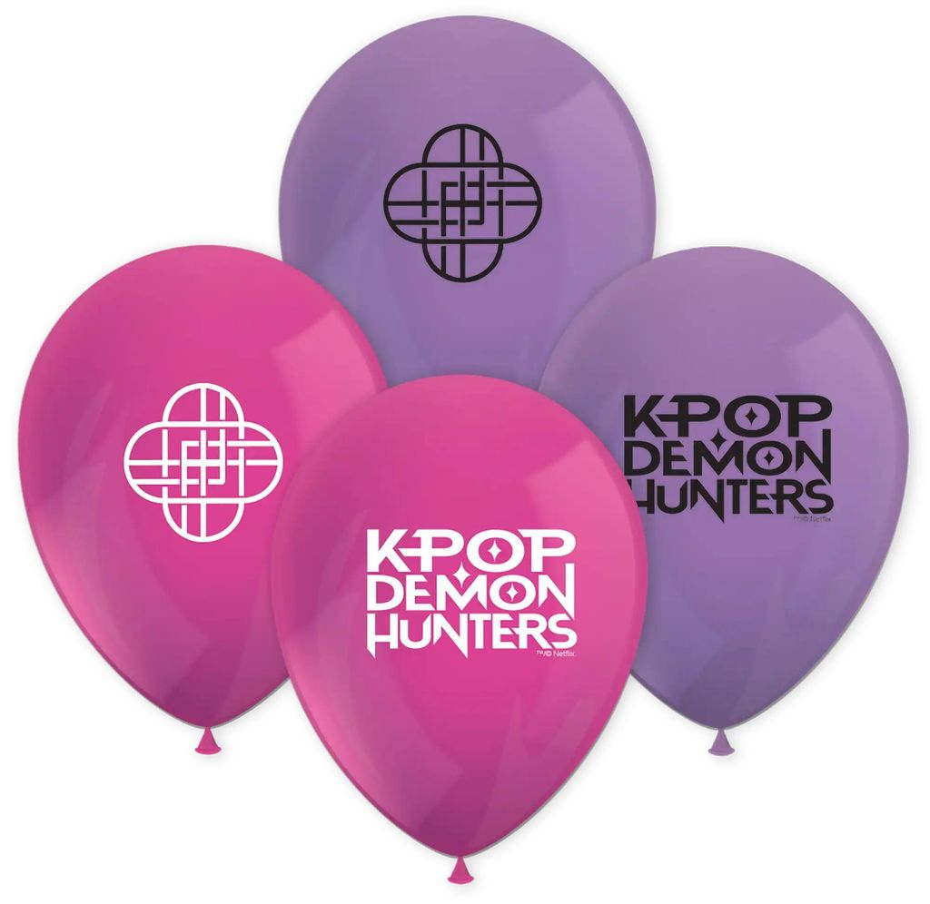 8 balónikov K-POP Demon Hunters KPop Obrázok produktu 