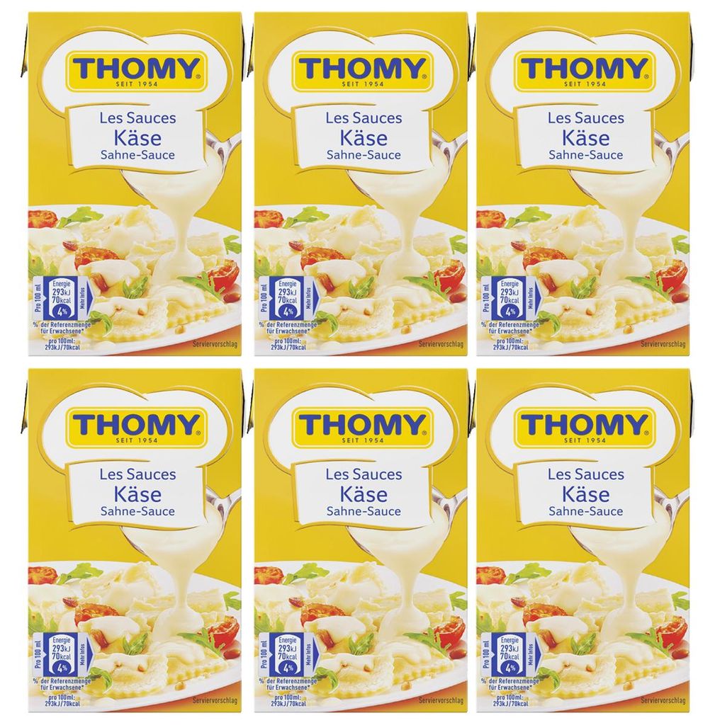 Thomy Les Sauces Käse Sahne Sauce cremig helle Käsesoße Produktbild 