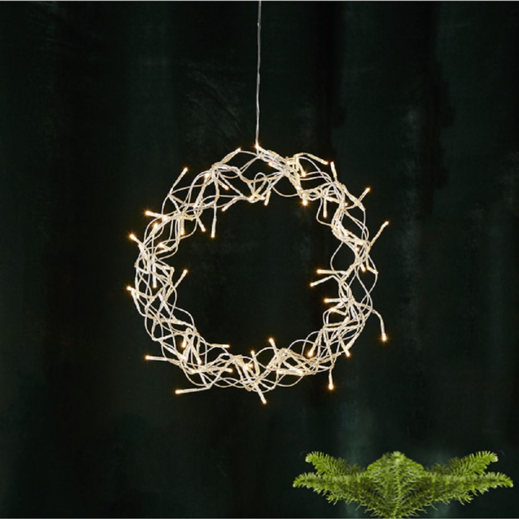 Star Trading 690-12-1 LED-Kranz "Curly", Produktbild 7