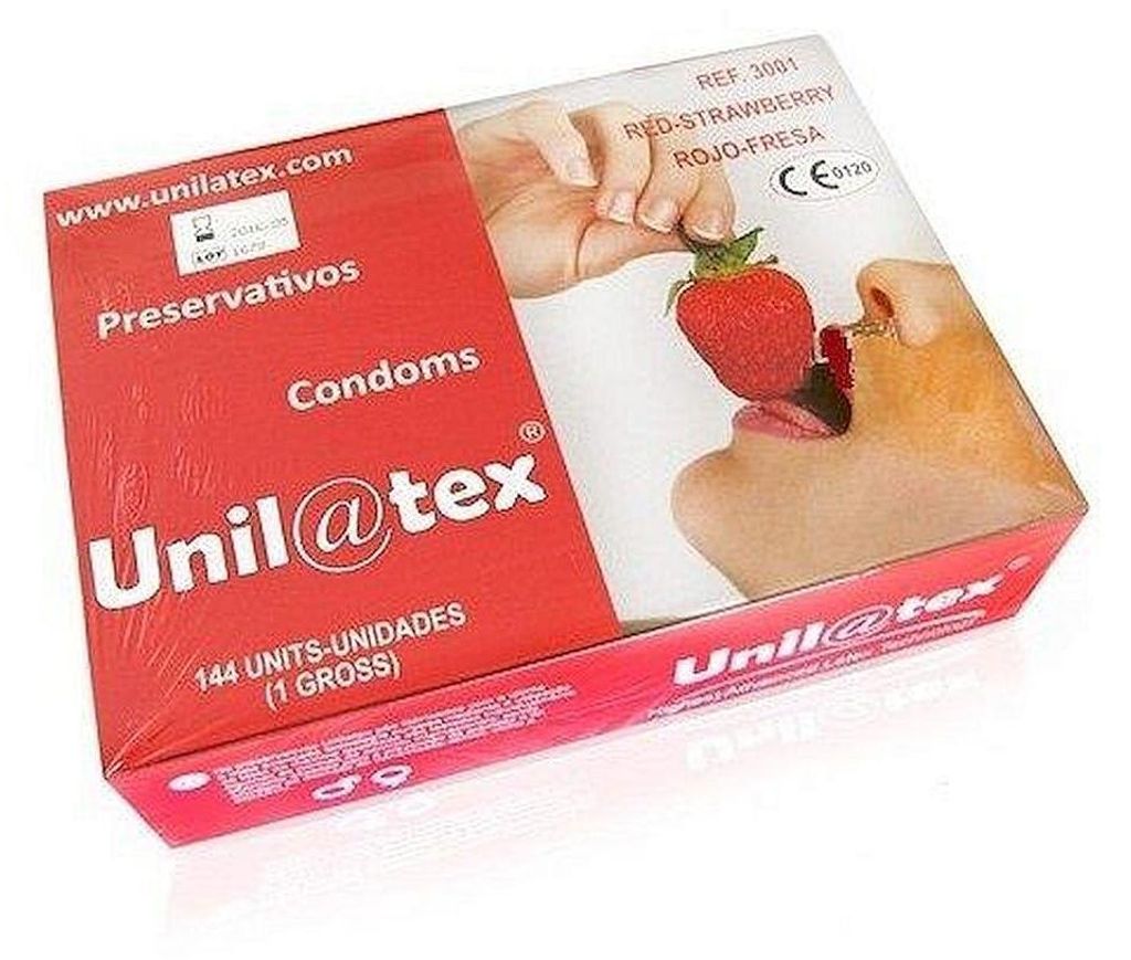 Unilatex - Red / Strawberry Preservatives 144 Einheiten