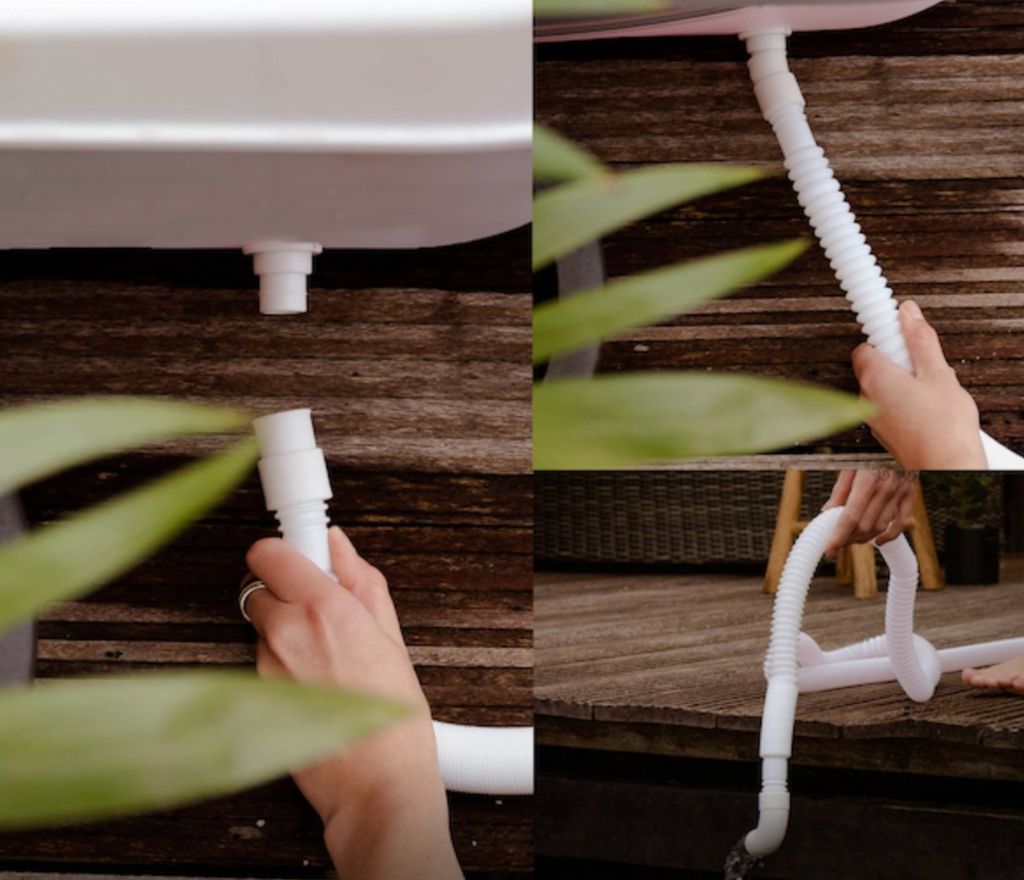 HelloBath® skládací vana pro dospělé a děti XL, 148 cm – s  Obrázek produktu 9