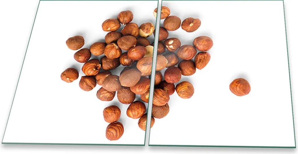 Protezione Piano Cottura Vetro 2 Pezzi 40x52 cm | Serie Food Brown